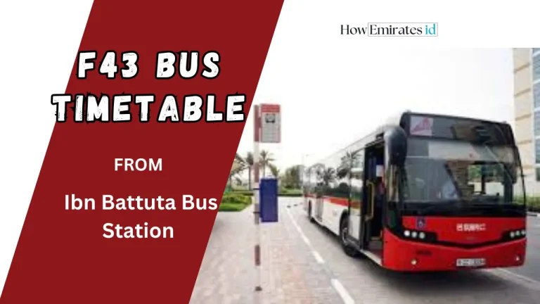 F43 Bus Timetable