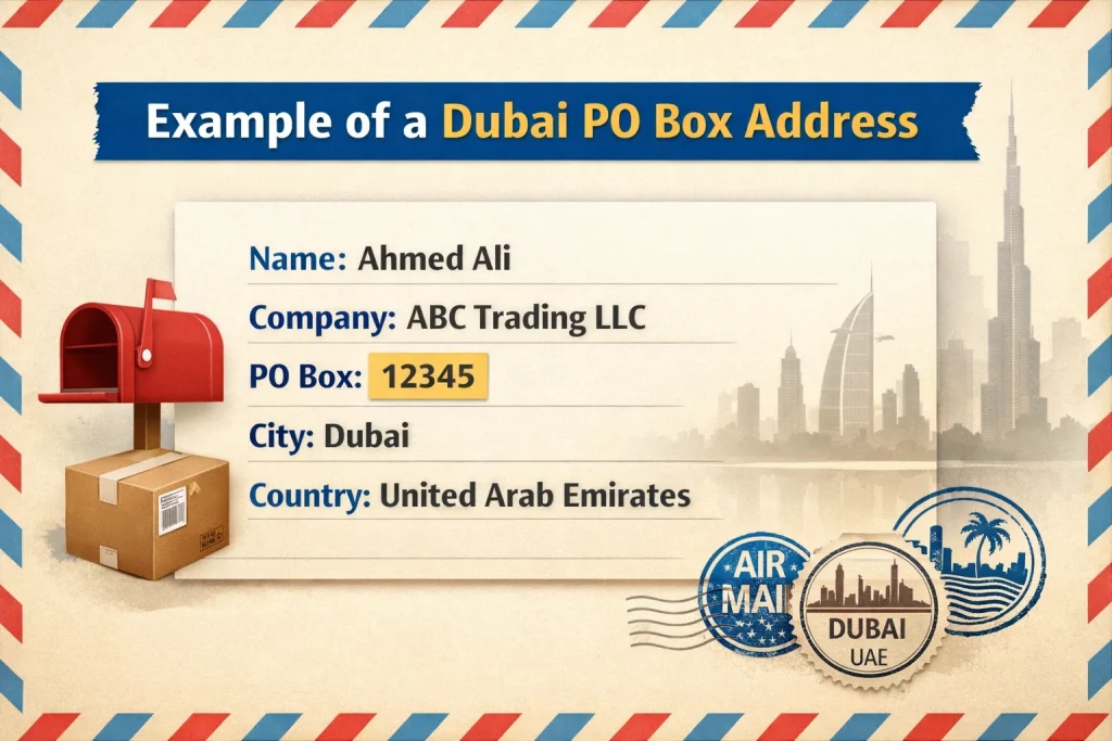 Dubai PO Box Address