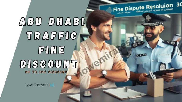 Abu Dhabi Traffic Fine Discount  