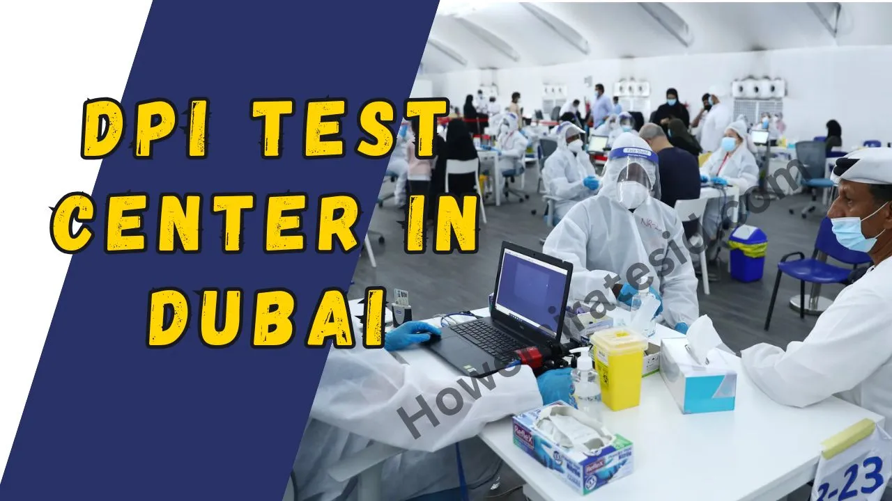DPI Test Center in Dubai
