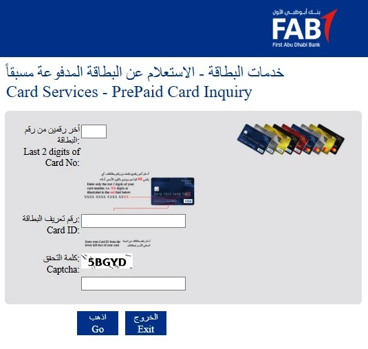 fab balance check online