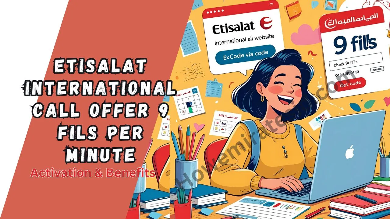 Etisalat international call offer 9 fils per minute