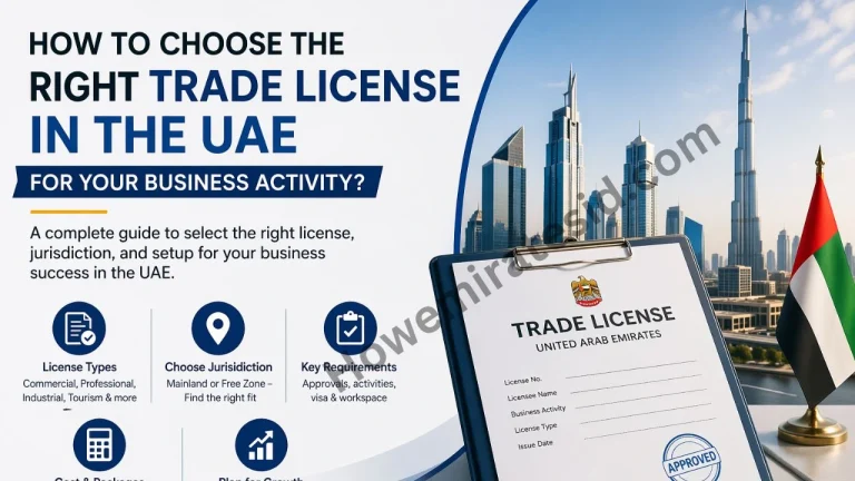Trade license in the UAE