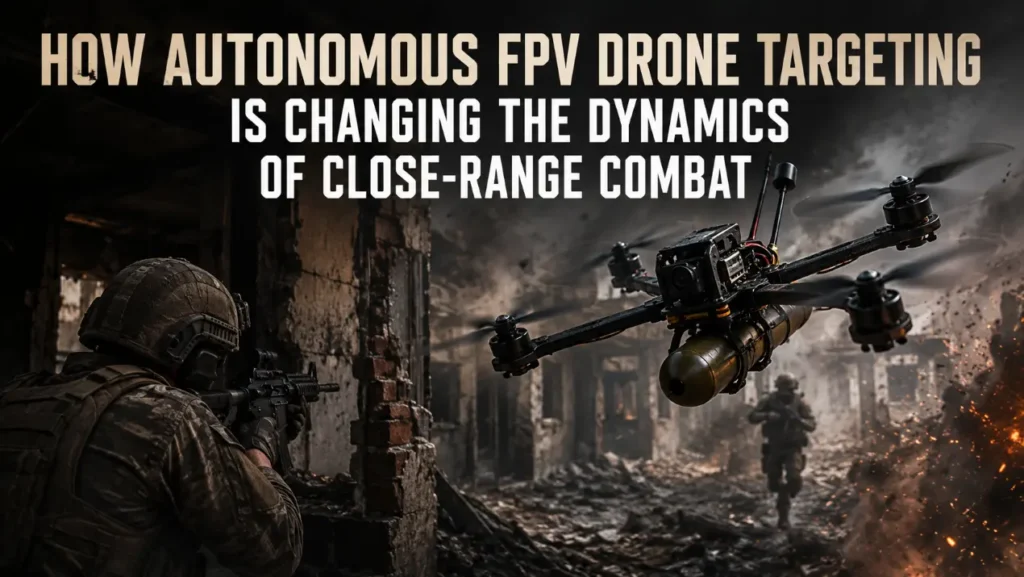 Autonomous FPV drone targeting